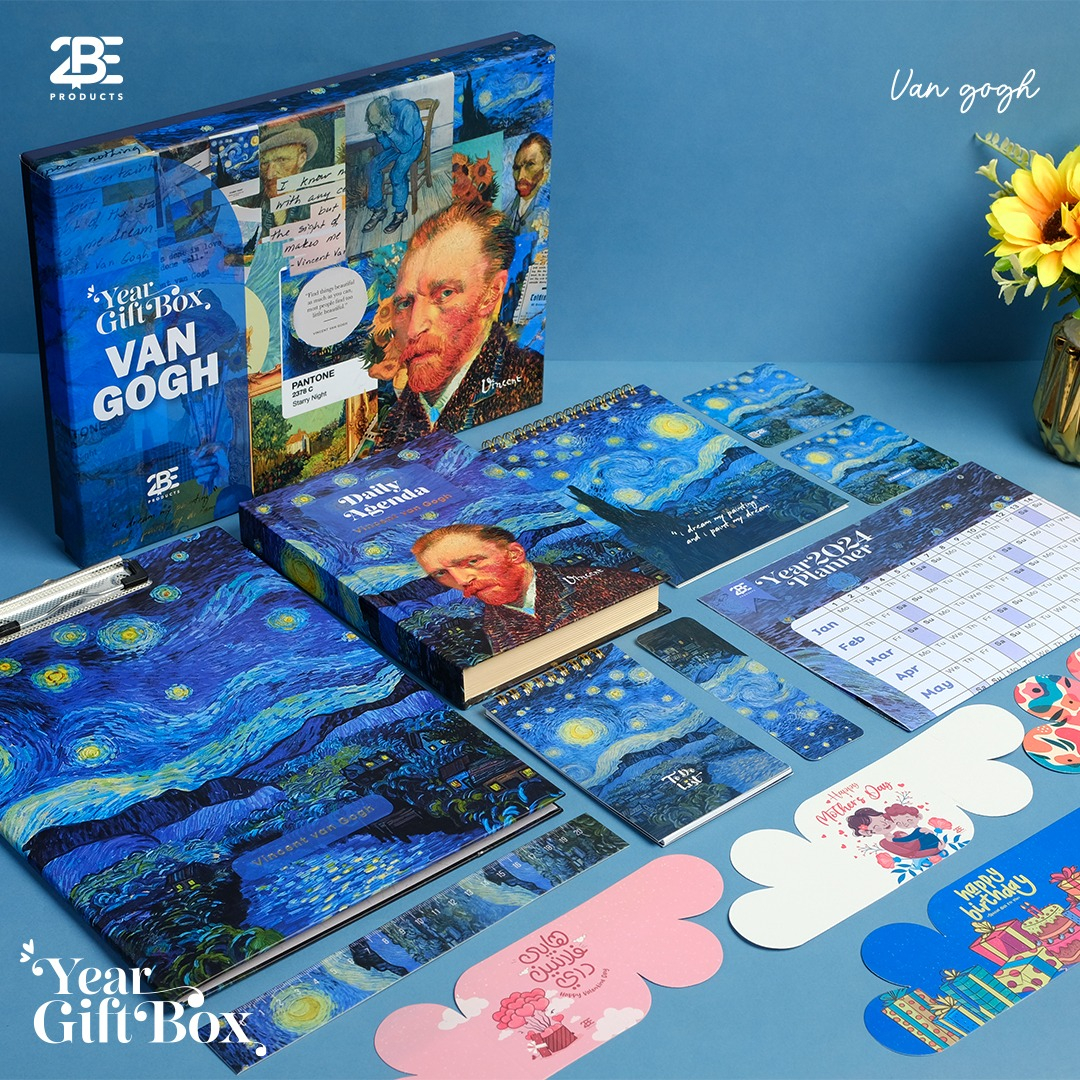 Planner Box-Van Gogh 2024 - Buy best Handmade Products in Egypt with best  Prices