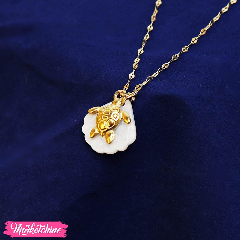 Necklace Stainless Steel - Turtle