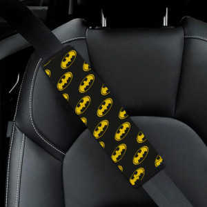 Set of 2 Covers, Batman Seat Belt Cover