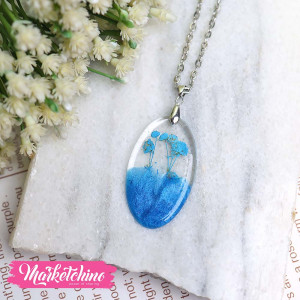 Resin Necklace - Baby Flower
