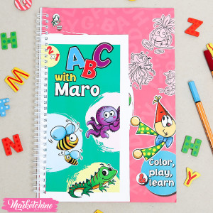 Color & Learn Arabic Letters With Maro For Kids