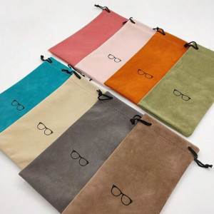 1Pc Random Eyeglasses Case , Colorful Cloth Material