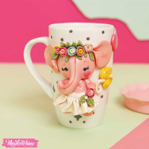 Polymer Ceramic Mug - Elephant