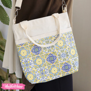 Mini Tote Bag & Cross -Mandala