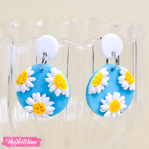 earrings Daisy flower 