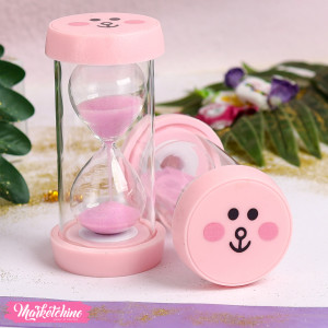 Sand Clock (35 Sec) - Pink Bear (12 cm)