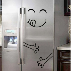 Cartoon Graphic Refrigerator Sticker