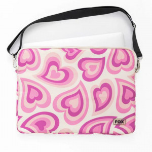 Laptop Sleeve - Hearts  15 Inch