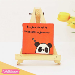Canvas Mini painted Tableau-Believe In Your Self 
