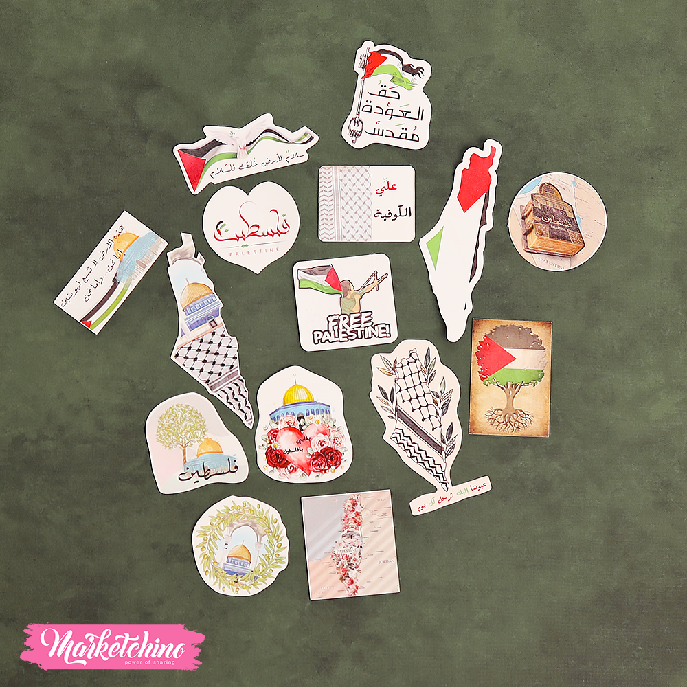 14Pcs Of Laptop Sticker-Palestine - Buy best Handmade Products in Egypt ...