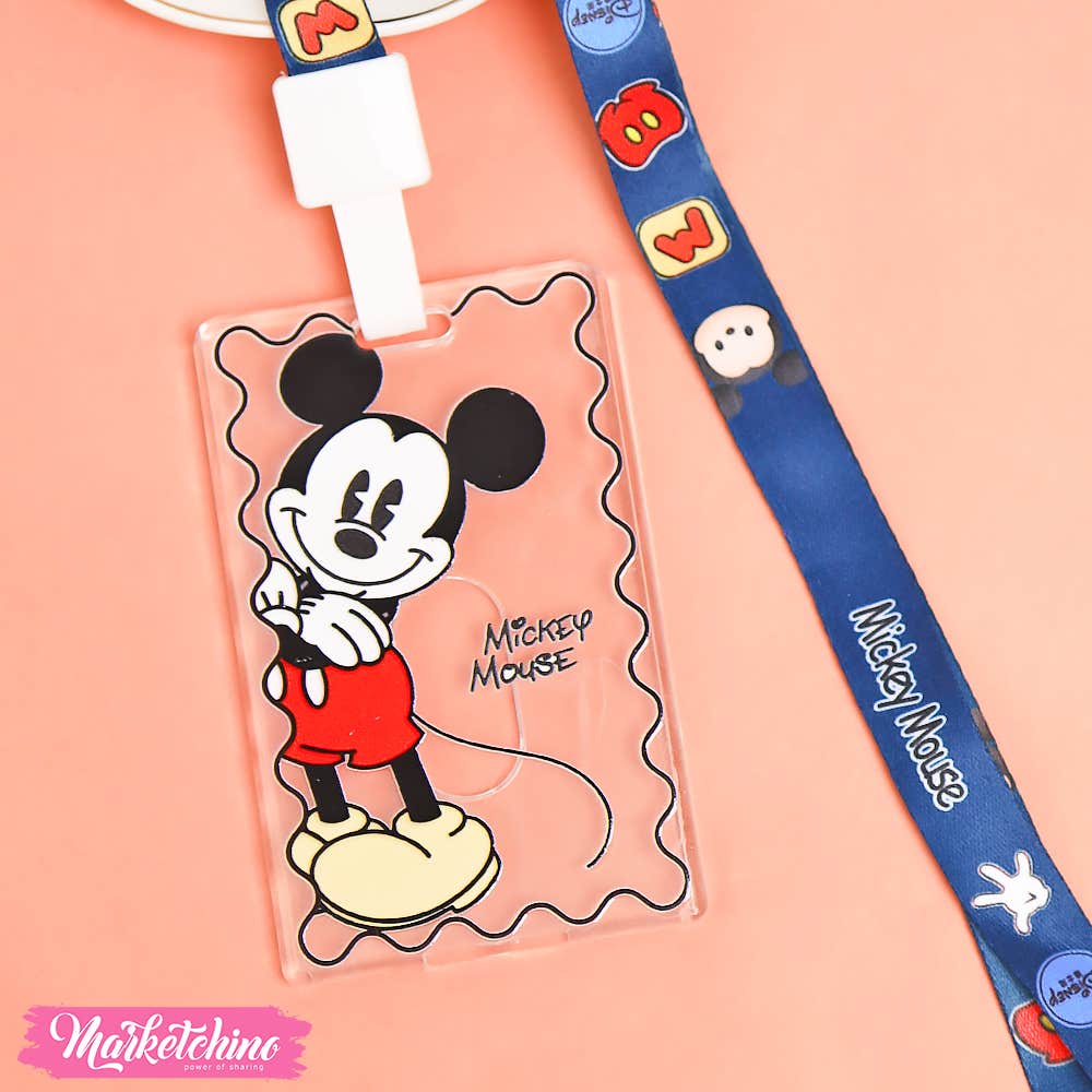 Acrylic ID Card Holder - Mickey Mouse 
