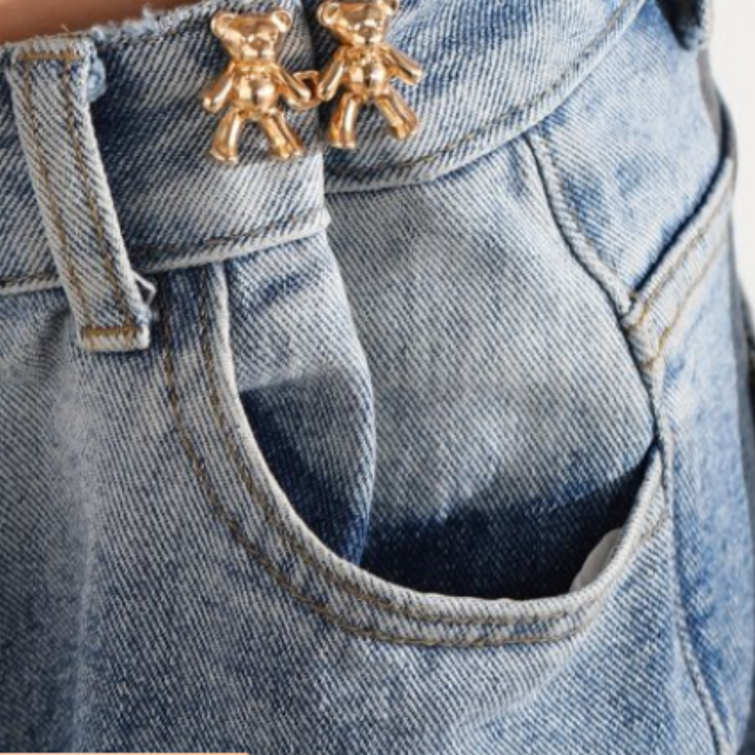 Jeans Waist Retraction Buckles Convenient Jeans Resize Buckles