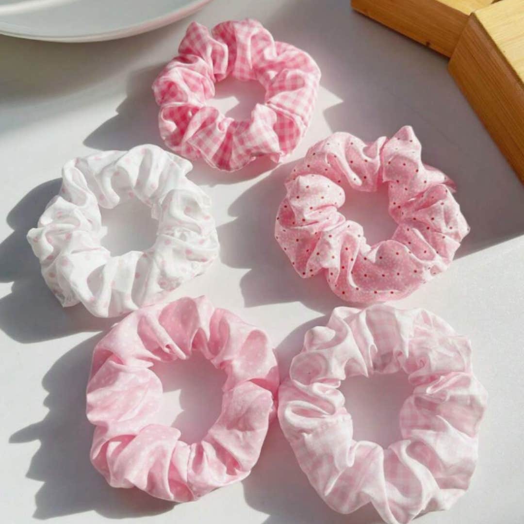 5pcs Women's Cute Vintage Floral Hair bands
