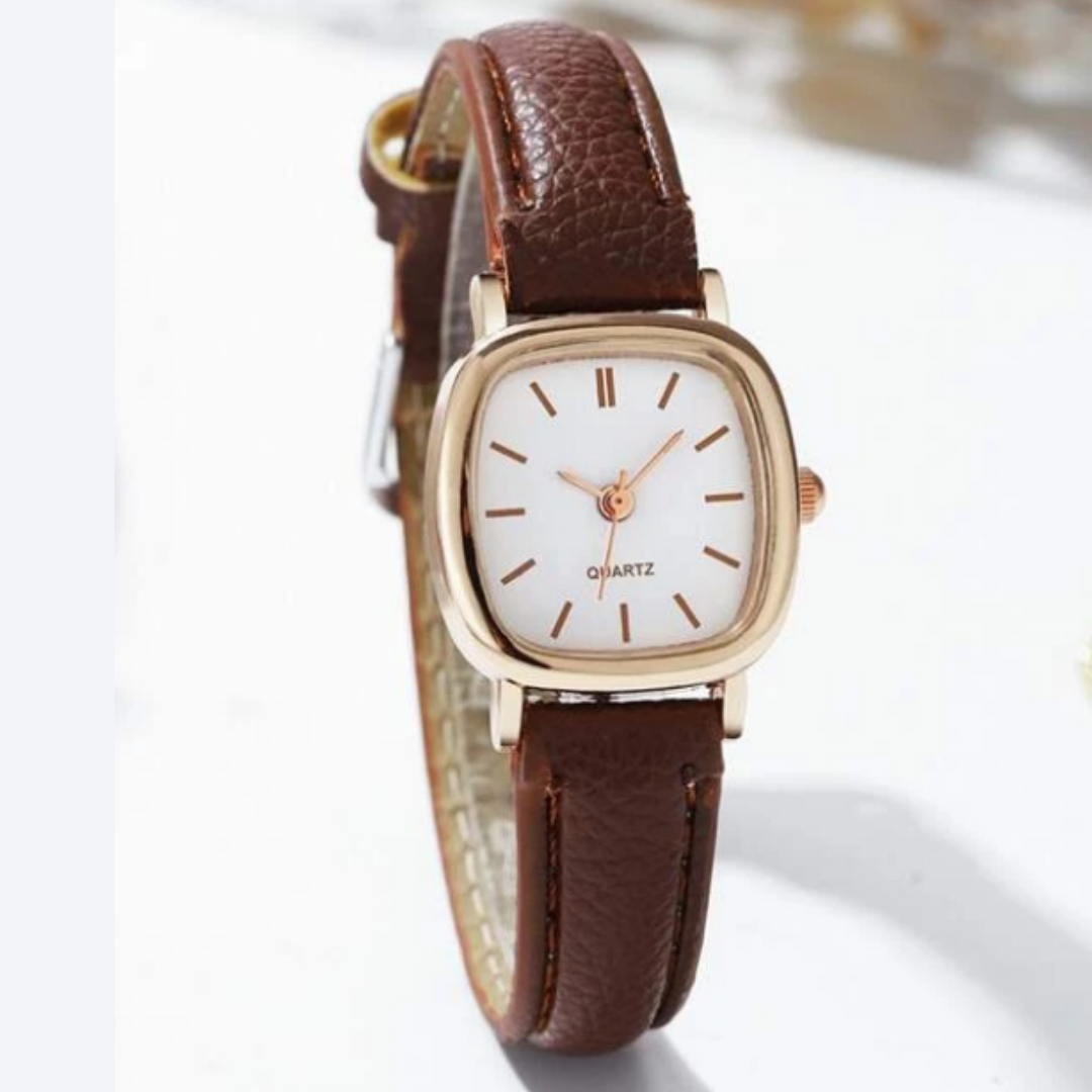 Square Pointer Quartz Watch  Watches women simple, Women wrist watch,  Quartz watch