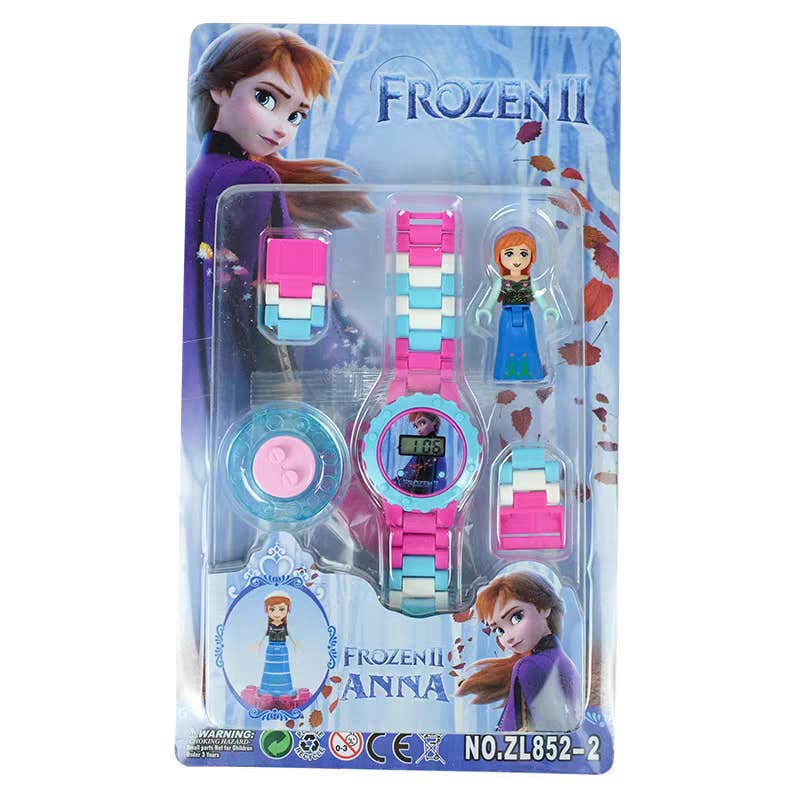 Set of 3Pcs Acrylic Digital Watch - Anna 