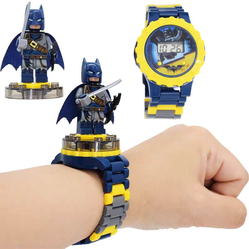 Set of 3Pcs Acrylic Digital Watch -  Hulk 